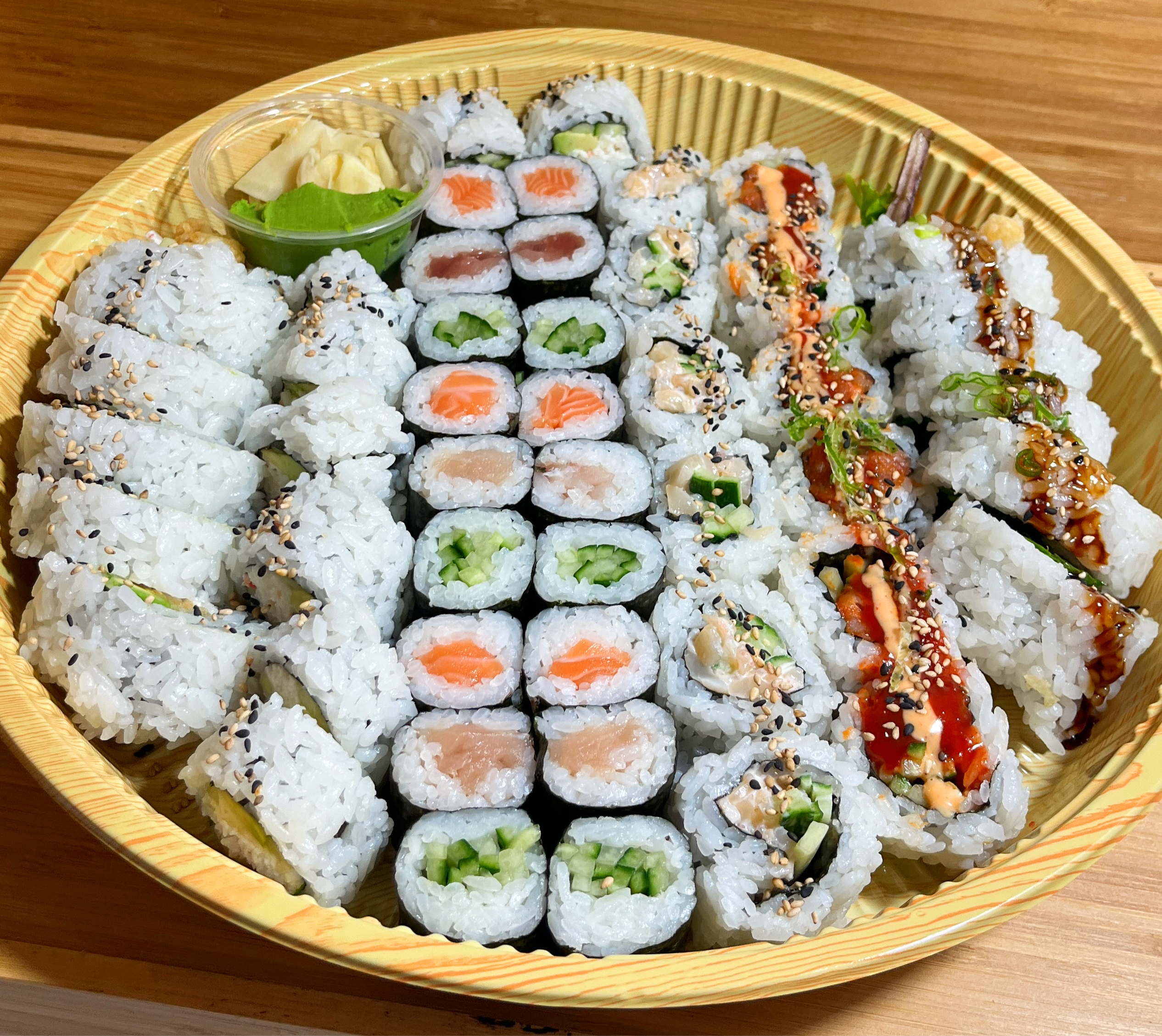 Arranged Food and Objects