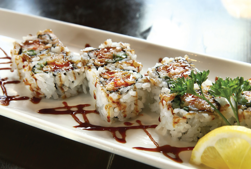 Arranged Food and Objects