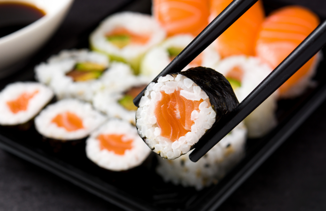 Arranged Food and Objects