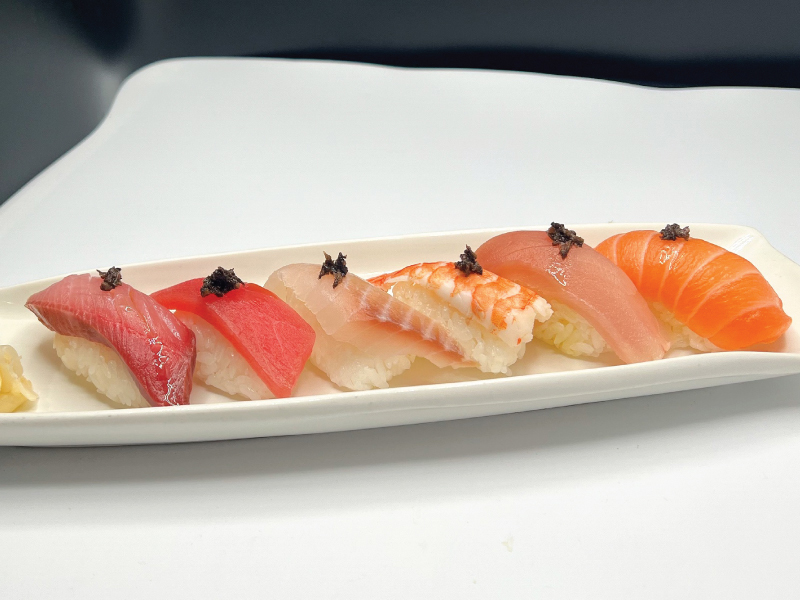 Arranged Food and Objects