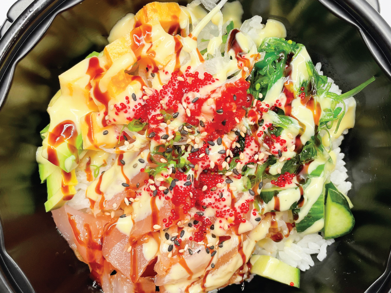 Arranged Food and Objects