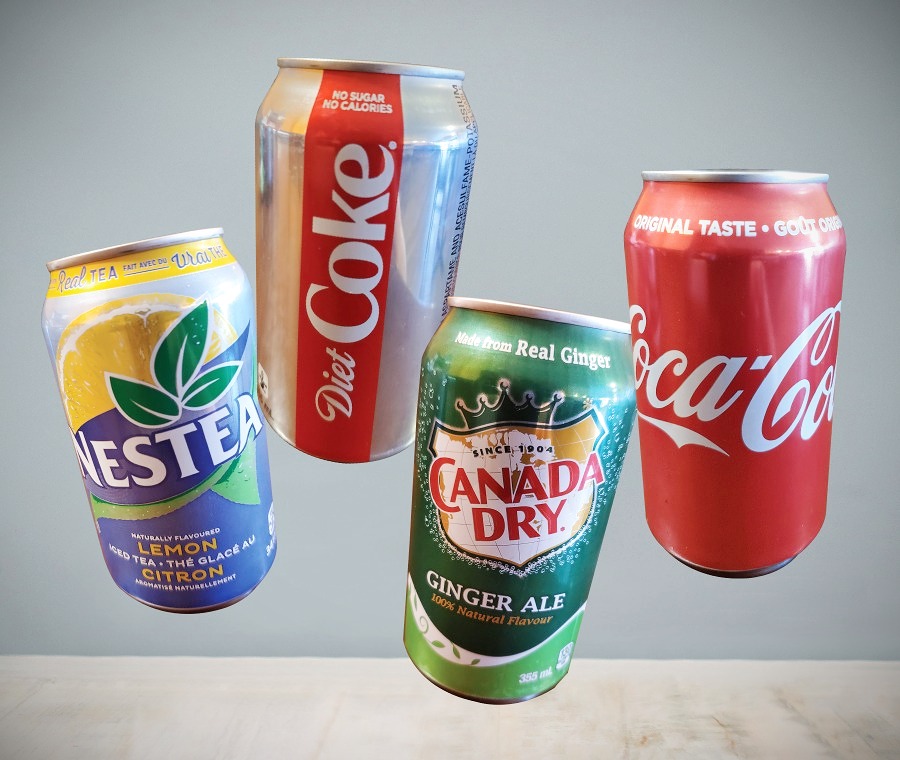 Arranged Food and Objects