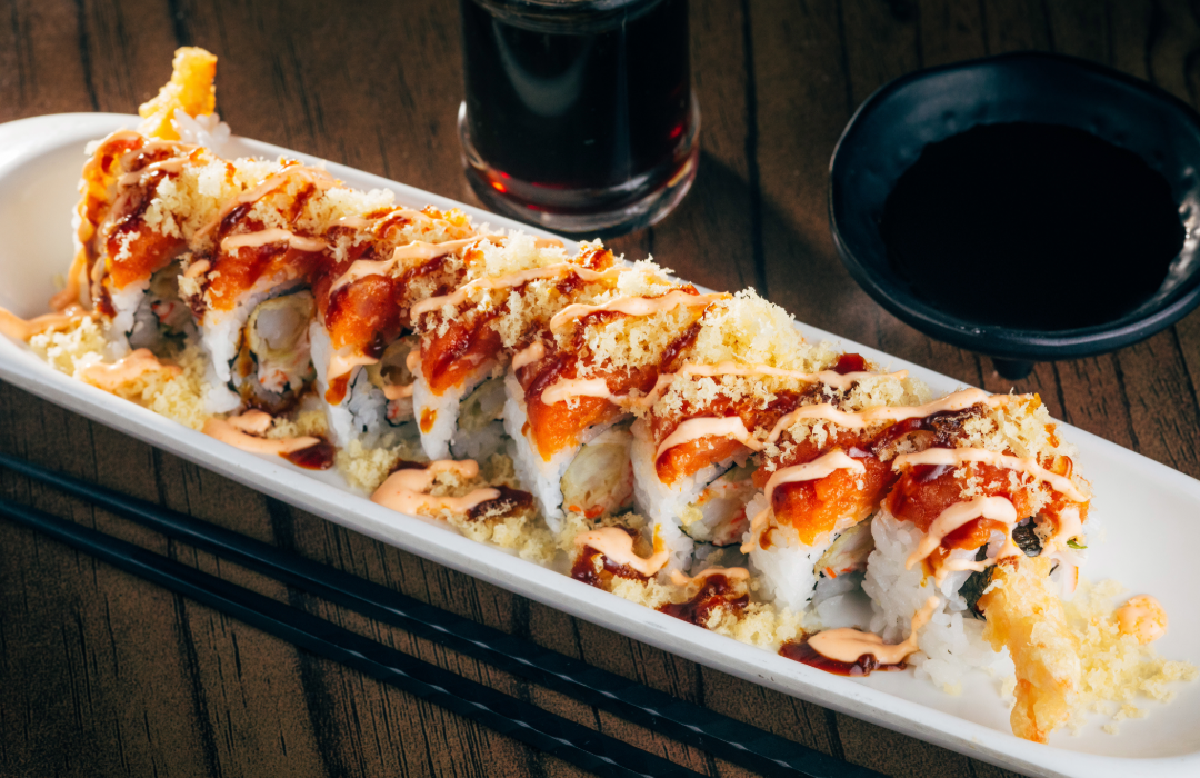 Arranged Food and Objects