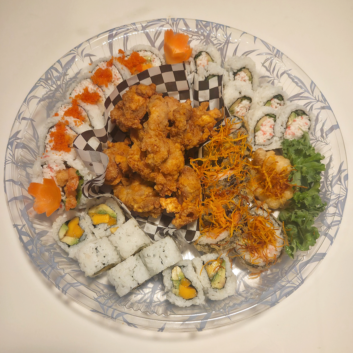 Arranged Food and Objects