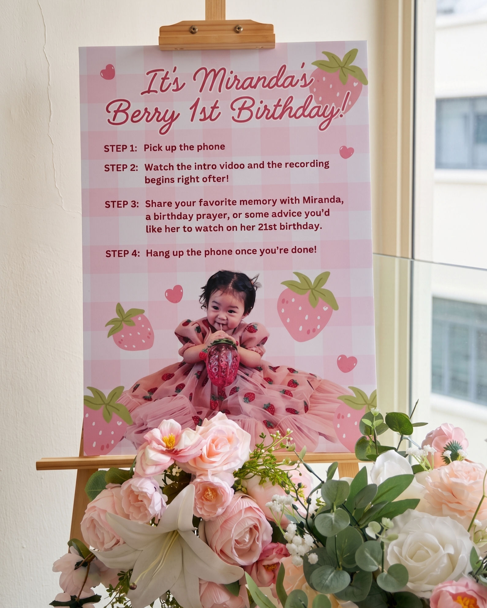Custom A2 Instructional Signage