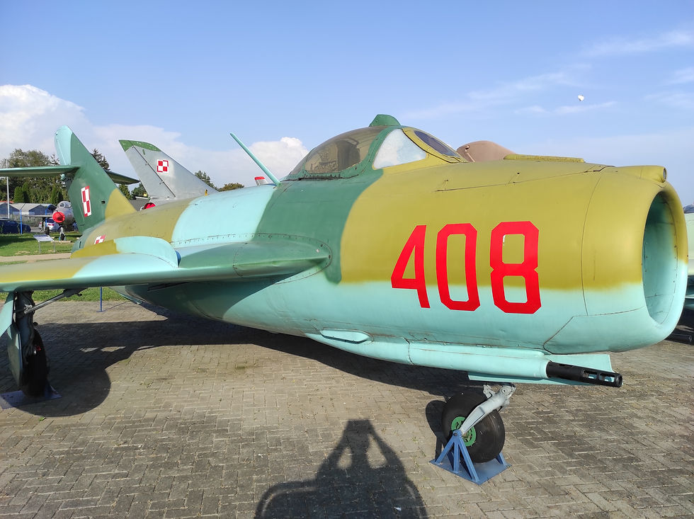 Lim-5 w muzeum w Dęblinie.