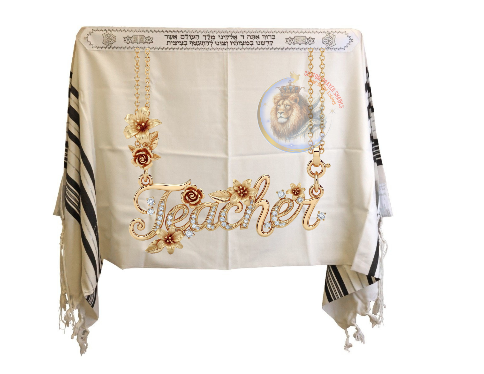 TEACHER SWINGING FLOWERS