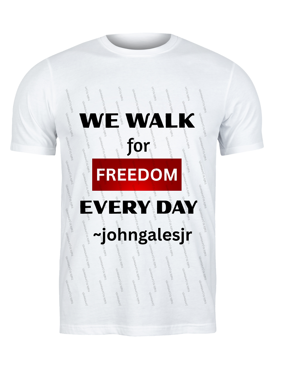 We Walk for Freedom Every Day