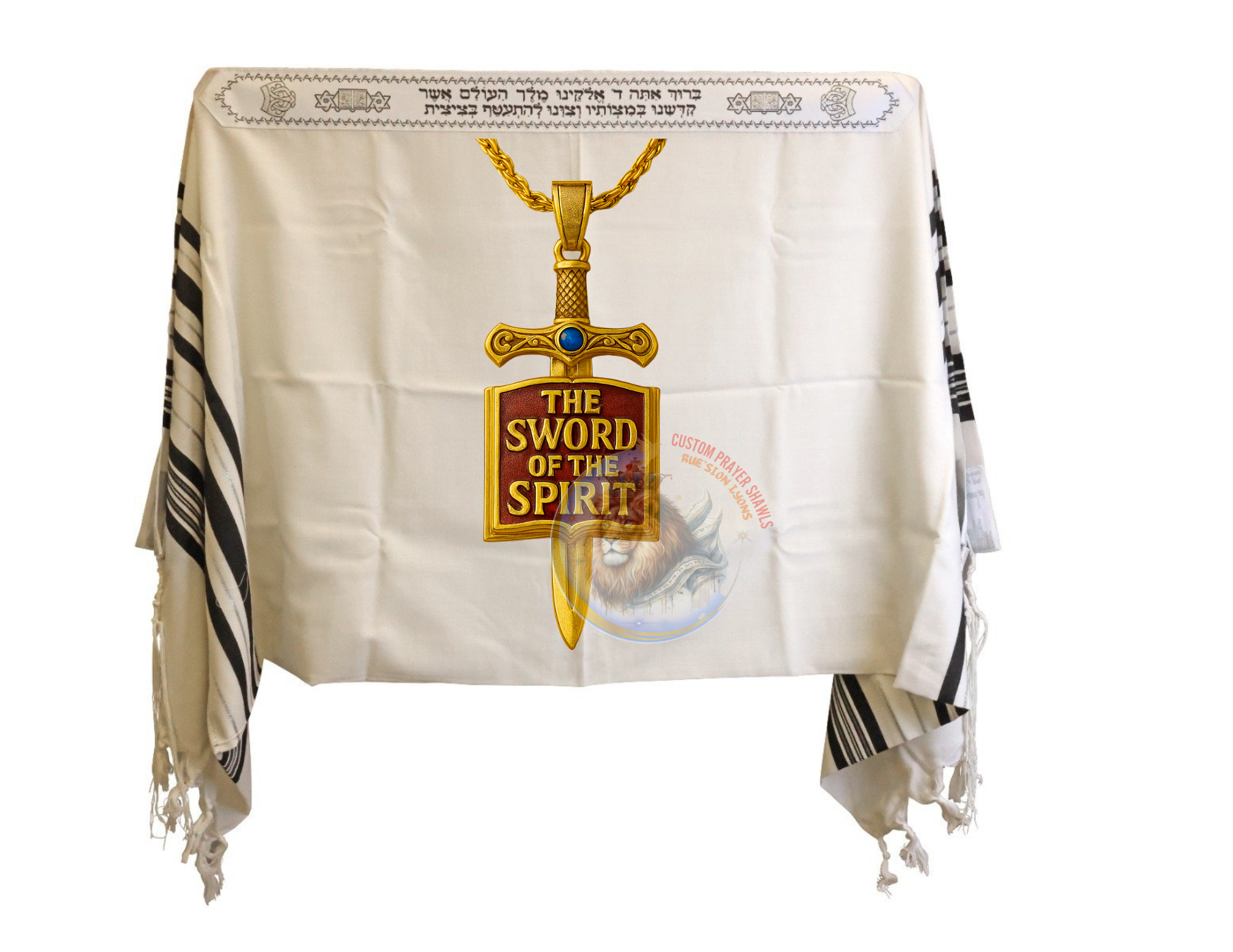 SWORD OF SPIRIT TEAL STONE