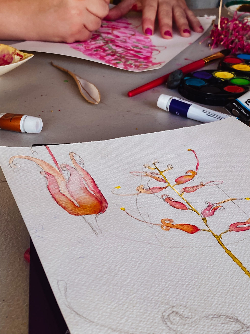 Thumbnail: Botanical Watercolours - Yeppoon, Fri Sep 18