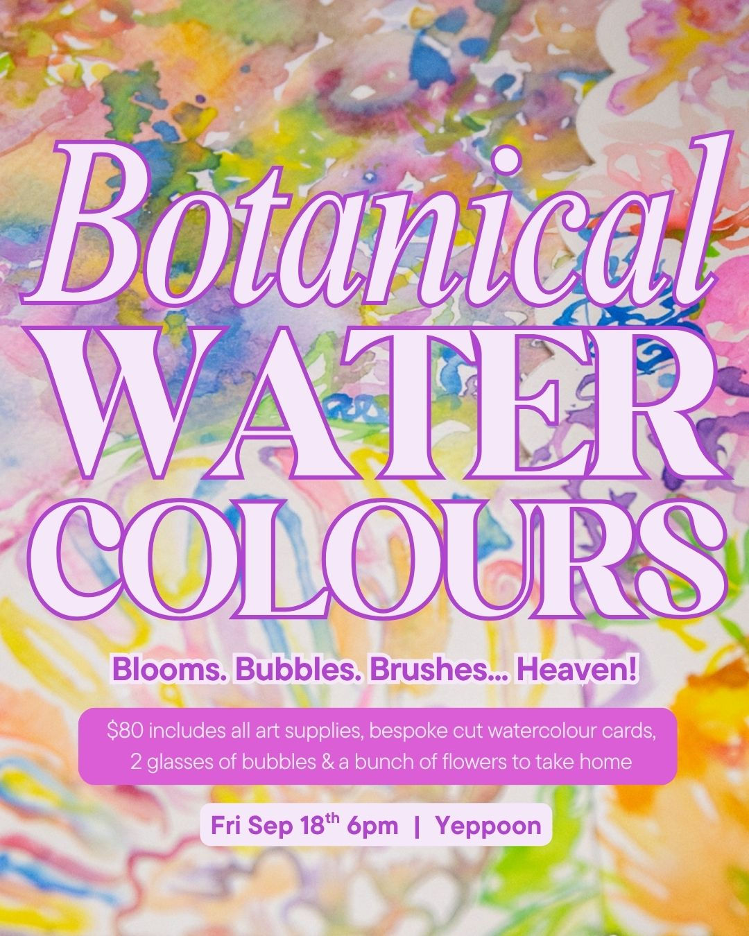 Botanical Watercolours - Yeppoon, Fri Sep 18