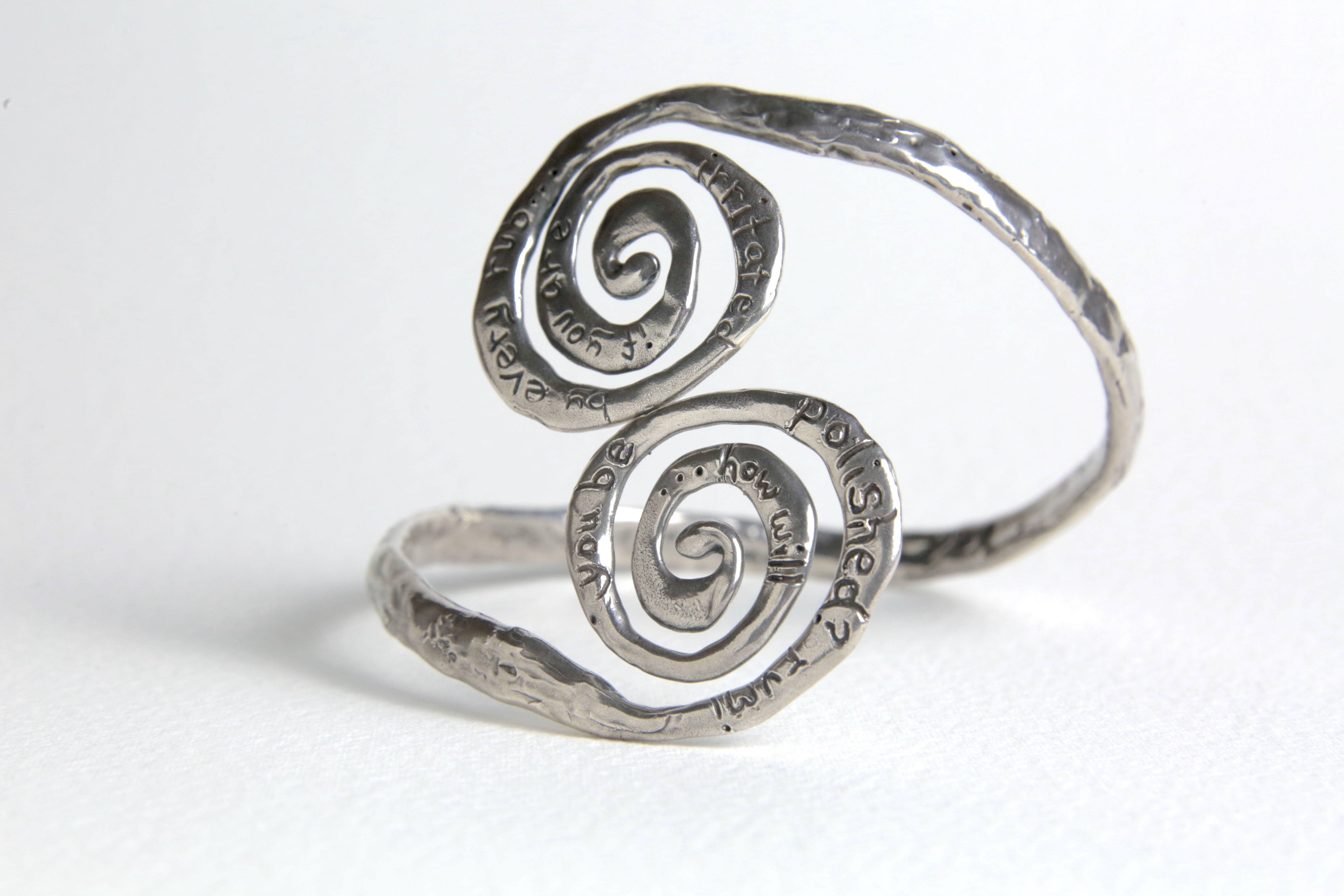 OOAK Rumi bracelet: If you are irritated by every rub, how will you be polished?