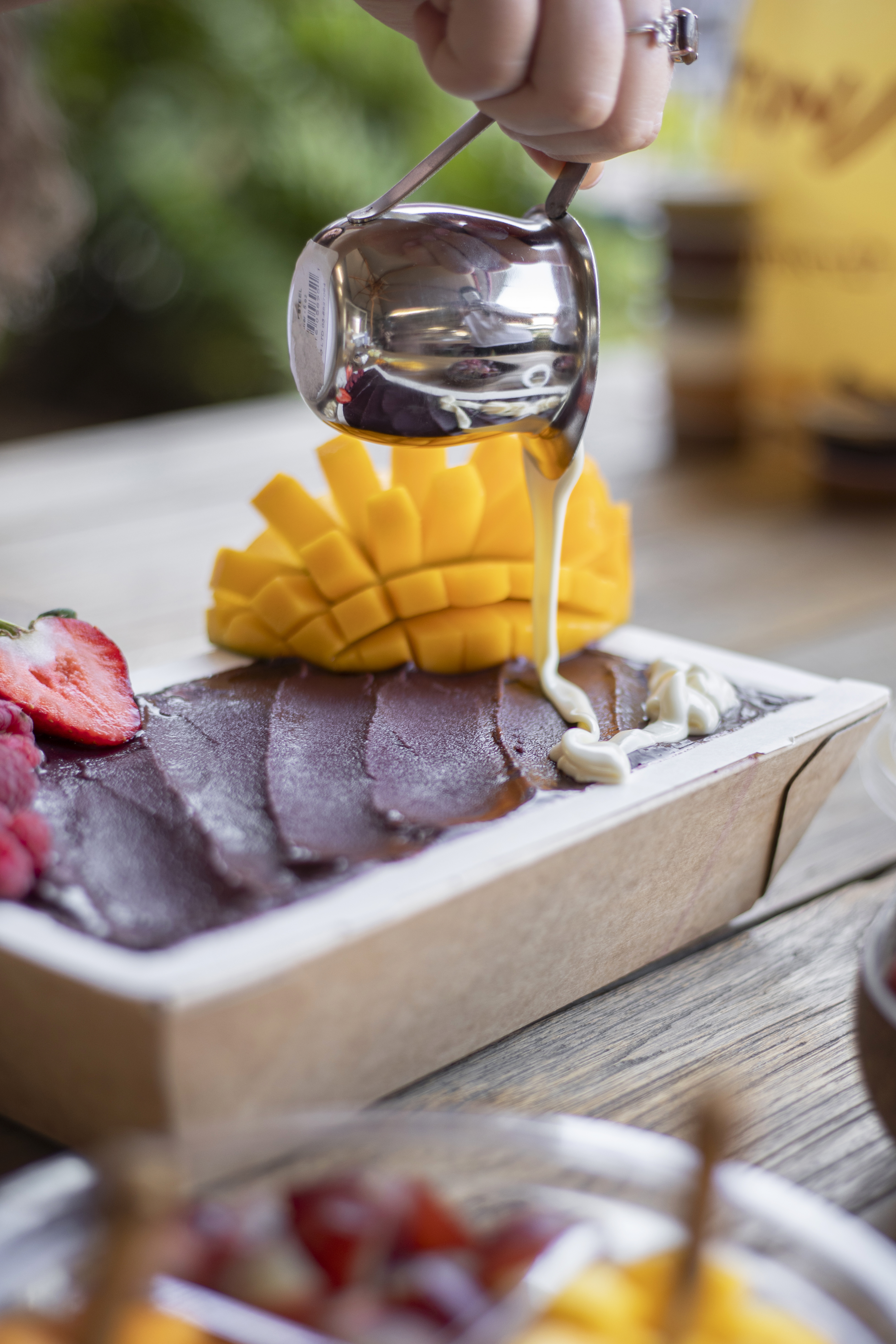 Arranged Food and Objects