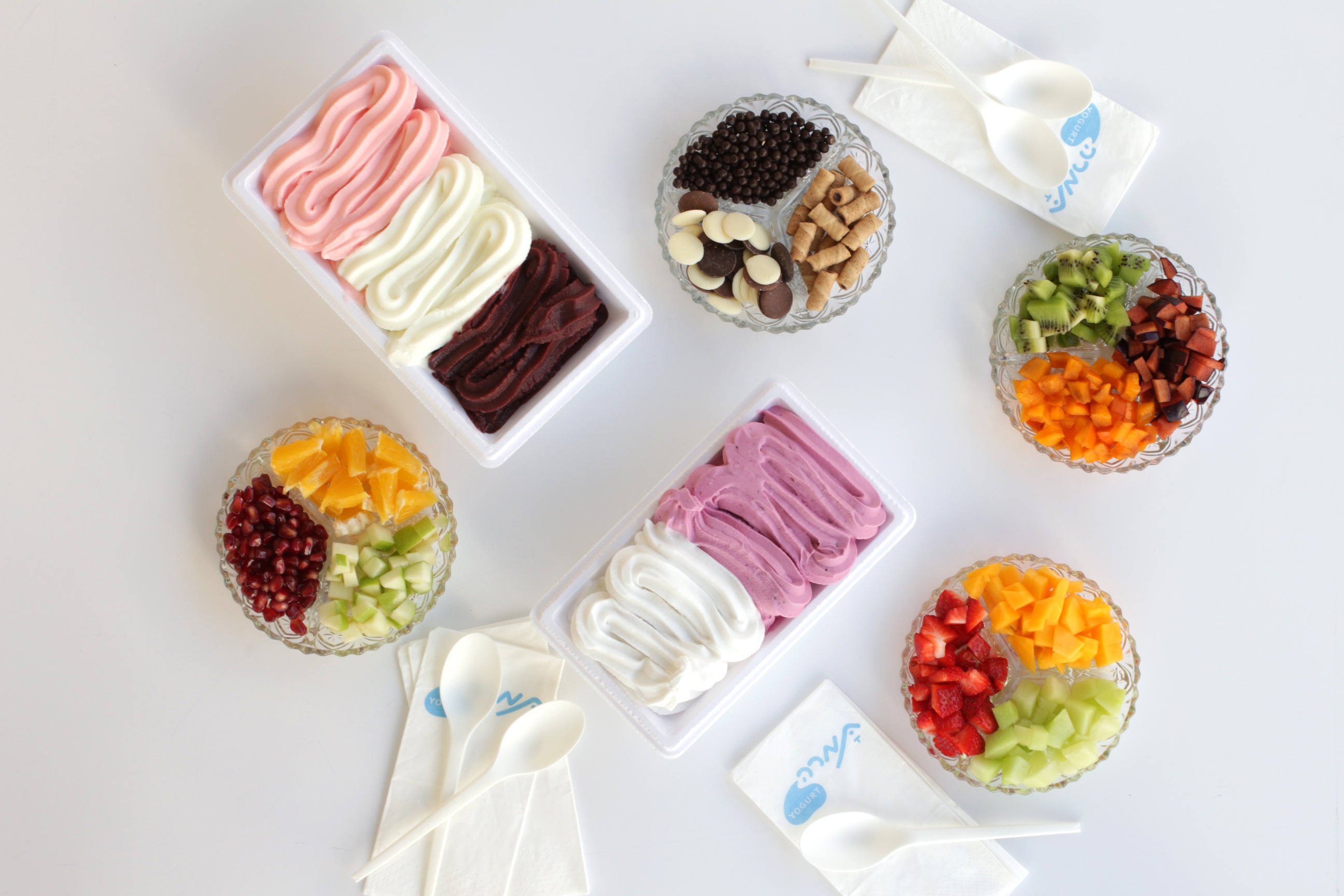 Arranged Food and Objects