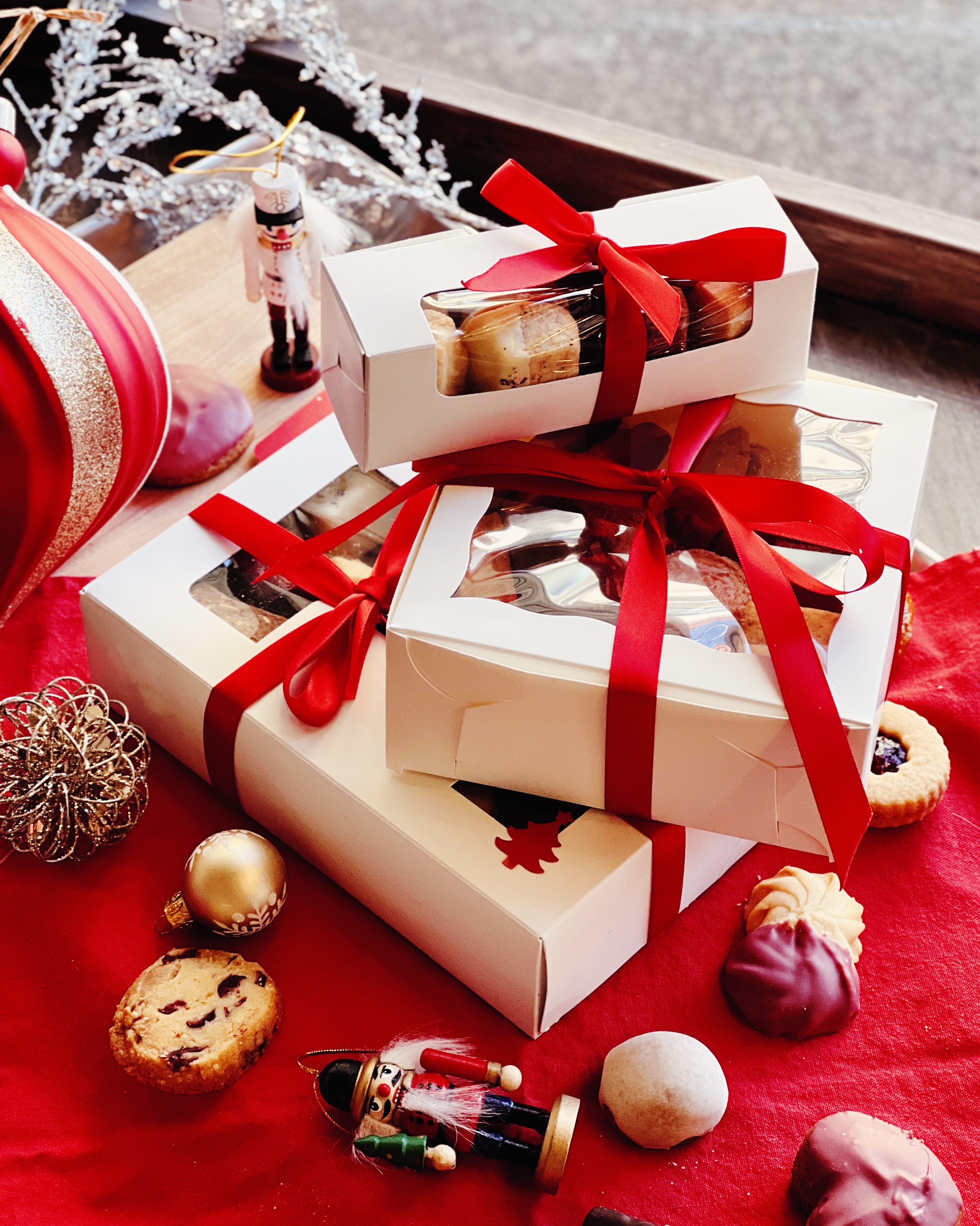 Arranged Food and Objects