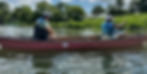 MPDC Image Used With Permission: Neighbors paddle a canoe in Bubbly Creek, near Canal Origins Park