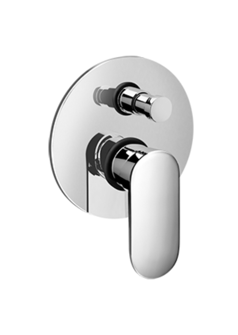 Mia miscelatore doccia incasso con deviatore CROMO