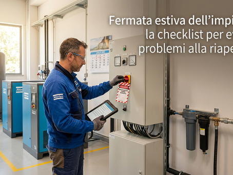 Controllo checklist prima della riapertura