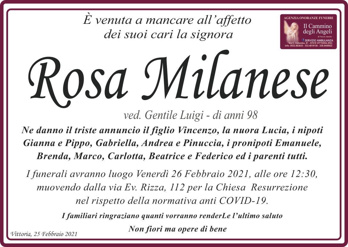 Rosa Milanese