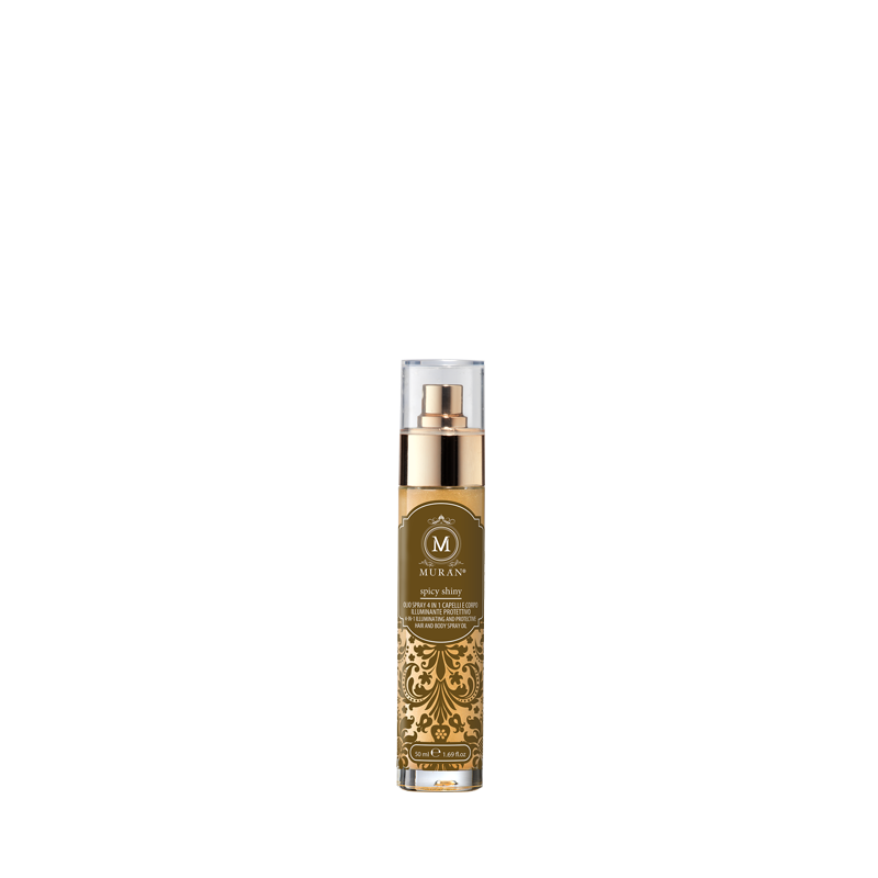 Muran Spicy Shiny - Olio spray 4 in 1 capelli e corpo