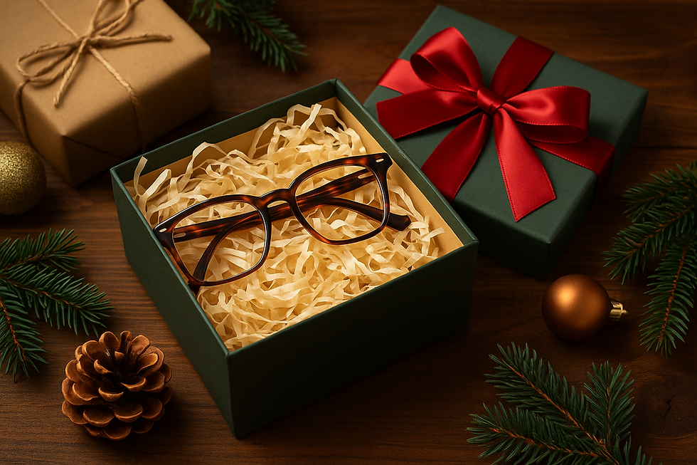 Occhiali da vista come regalo di Natale: belli, utili e personalizzati
