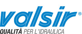 Logo Valsir, qualità per l'idraulica