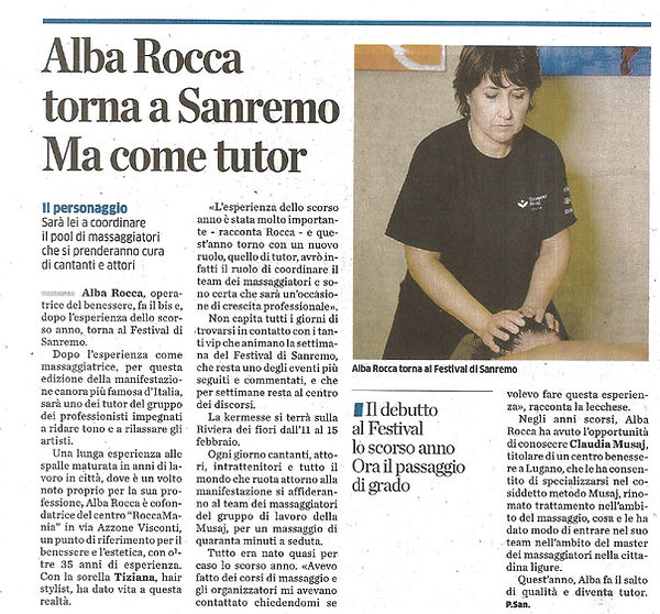 ROCCAMANIA Articolo Provincia di Lecco