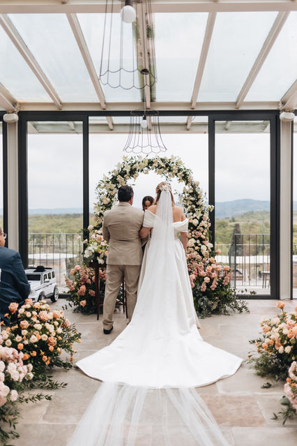 - Decorazioni floreali matrimonio romantico a Villa Palagina Toscana – Bottega dei Fiori
