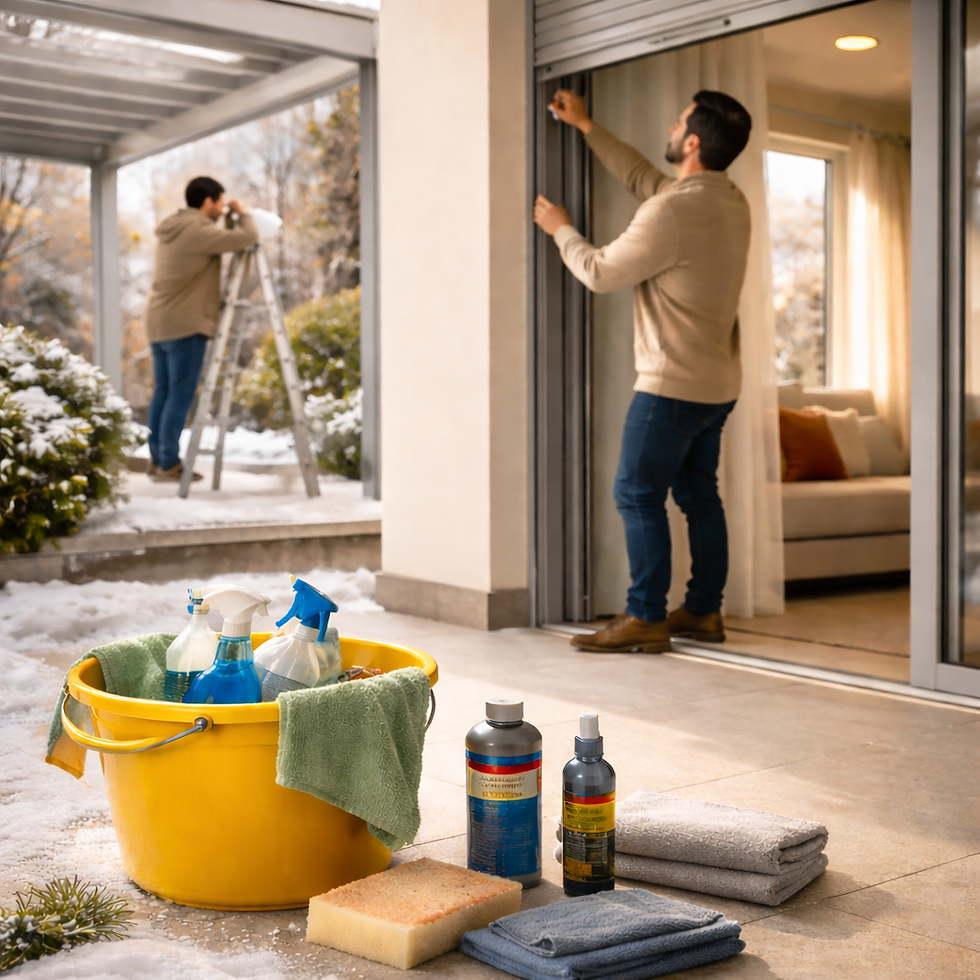 Pulizia e manutenzione tende, pergole e tapparelle: la guida utile di inizio anno