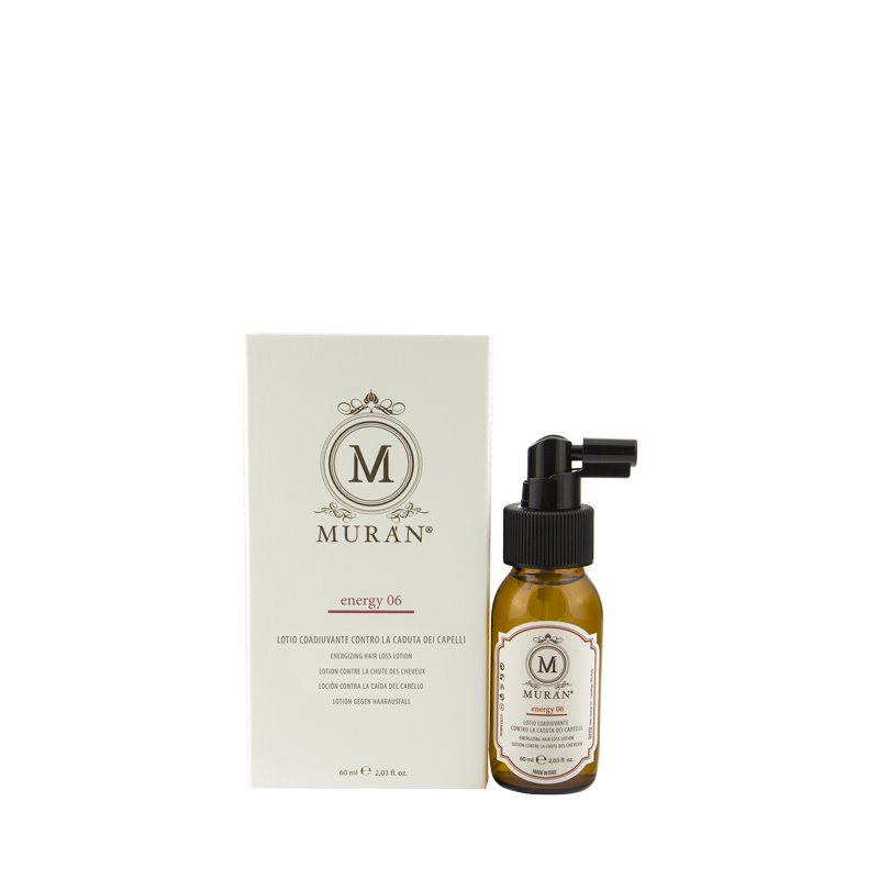 Muran Energy - Lotio energizzante coadiuvante contro la caduta dei capelli