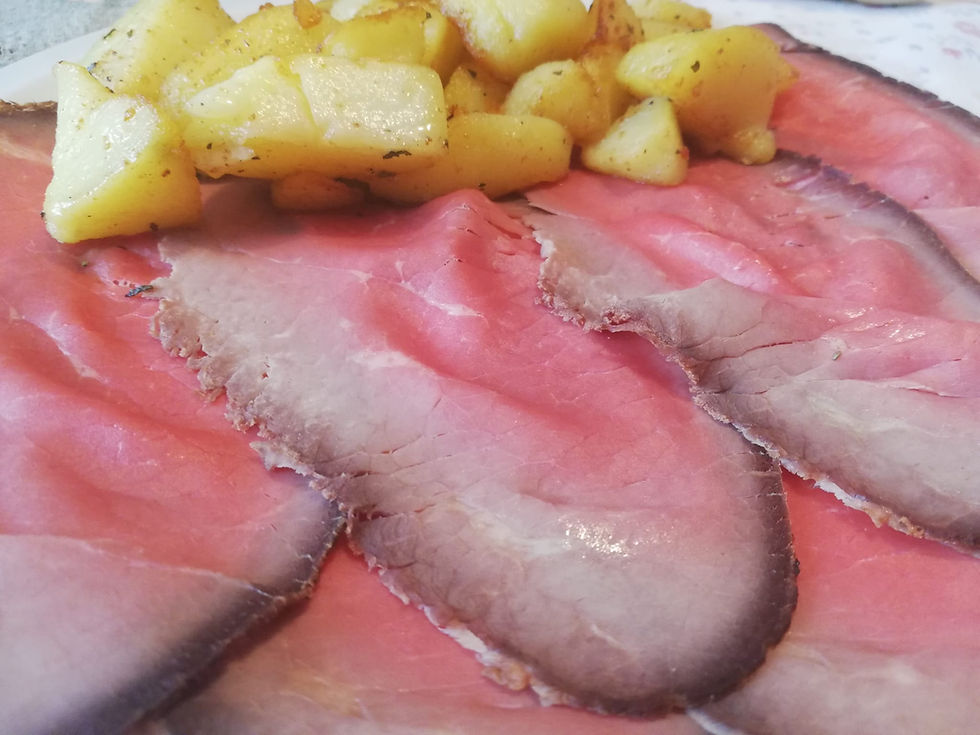 Il nostro roast beef di primavera: cottura lenta, sapore unico