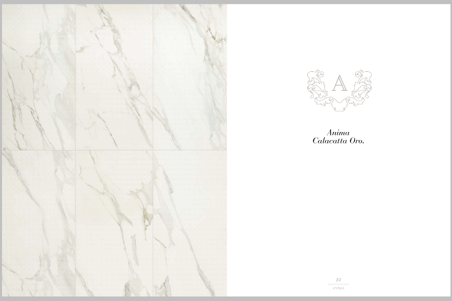 Thumbnail: Anima Caesar "Calacatta Oro" LUX Vari Formati
