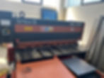 Cesoia oleodinamica marca Schiavi mod. AG 2004