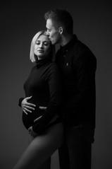 sesja dla par w studiu 