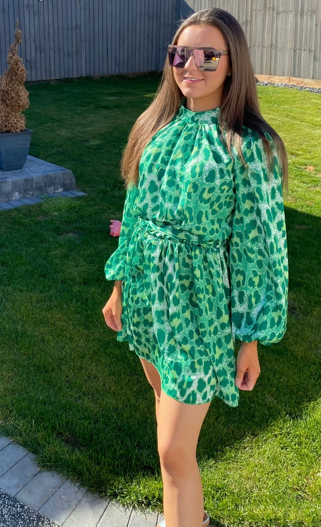 Leopard print dresses 