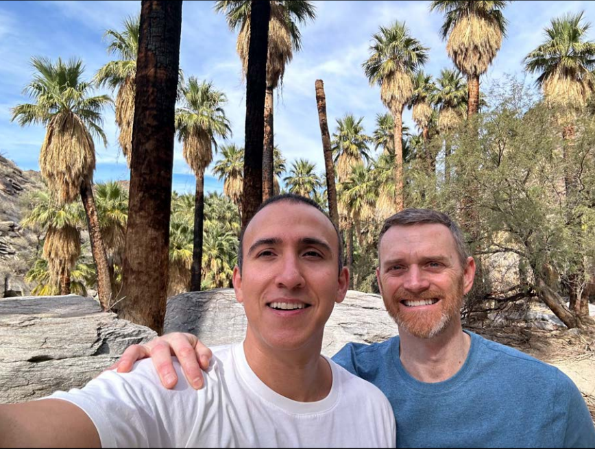Omar and James from California