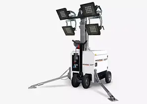 Renta de torre iluminacion a diesel Generac MT1 en México con Soluenergy