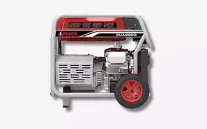 Generador electrico Power USA 9000 - Planta de luz robusta para uso rudo y construccion