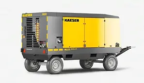 Compresores en Renta Kaeser M235 de 825 cfm a 200 psi en México.con Soluenergy