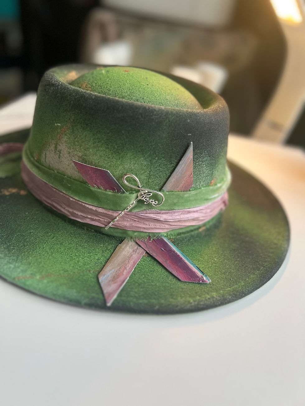 Thumbnail: Anchored in Grace - The Hope Collection - Wearable Art Hat