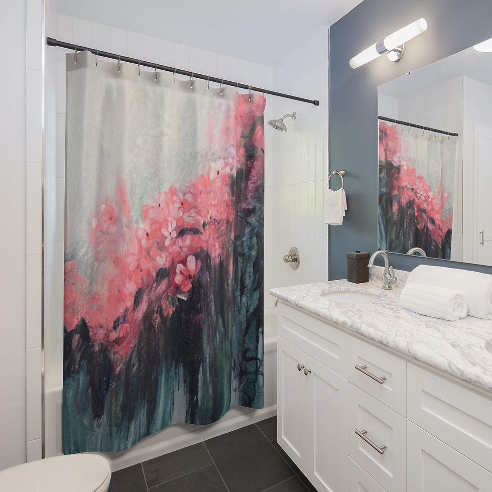 Thumbnail: Shower Curtain - Choosing Joy