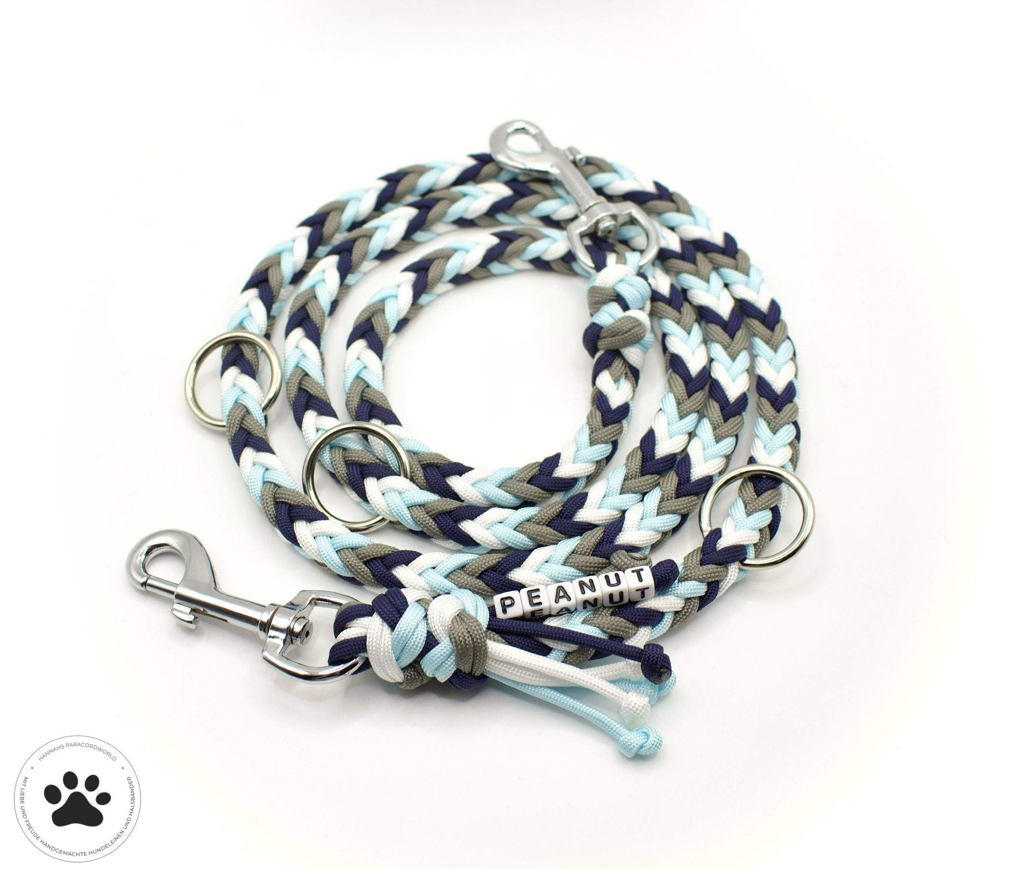 Paracord Hundeleine "Peanut"