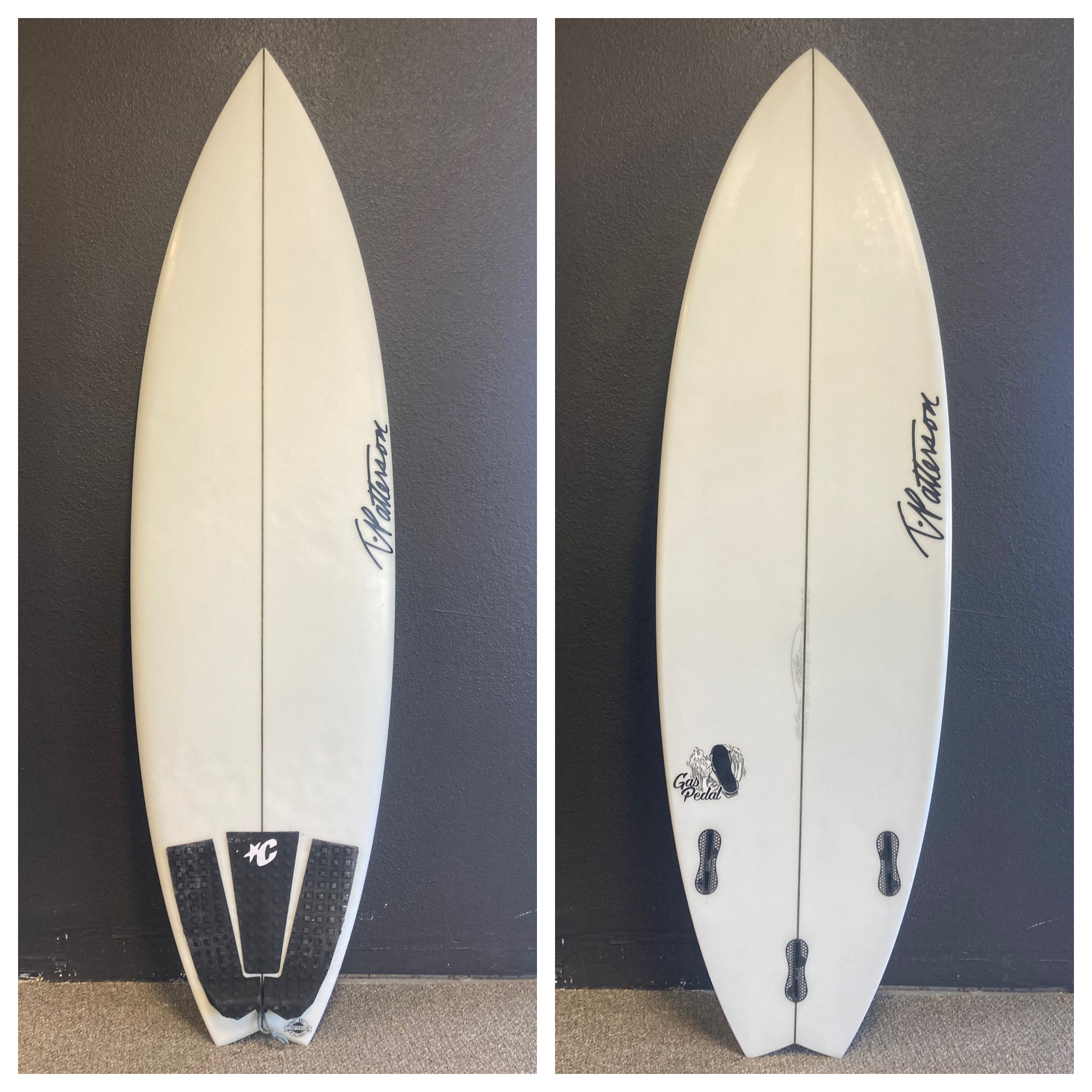 Gas Pedal - 5'10 x 19.50 x 2.38 x 28.75L (Derek Kegley Cons.)
