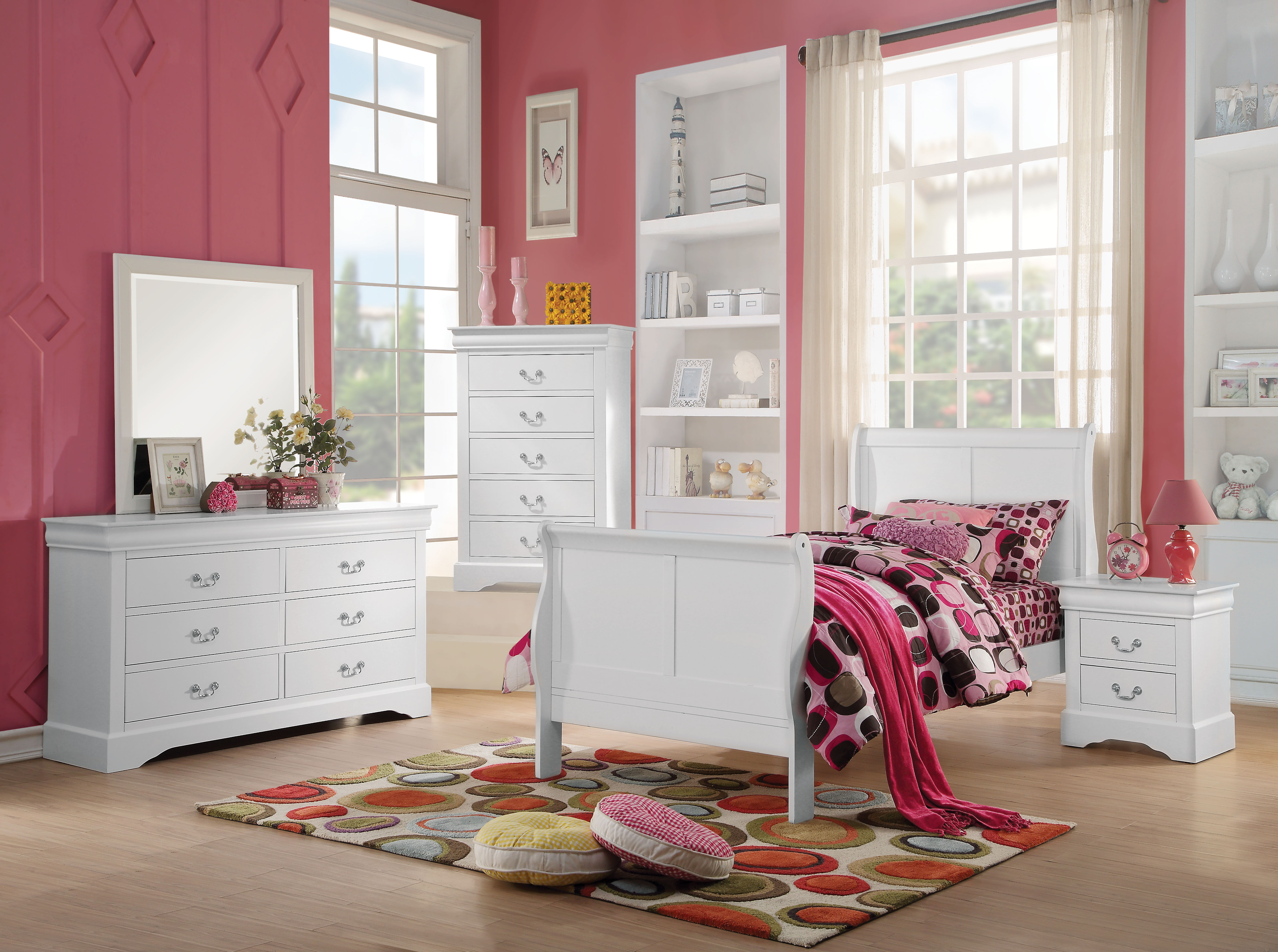 Twin Bed (FB 34"H)