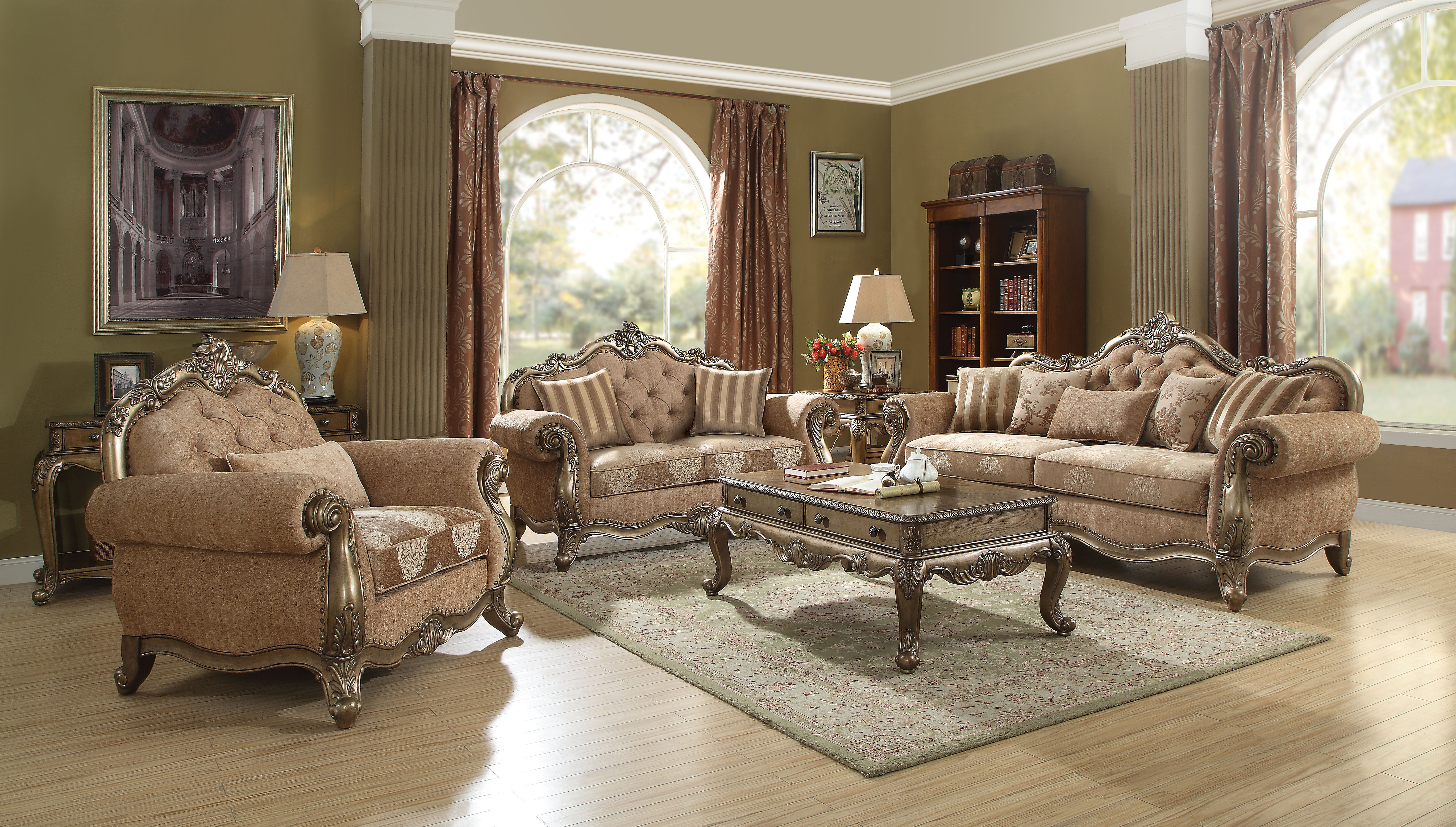 Sofa (w/5 Pillows)