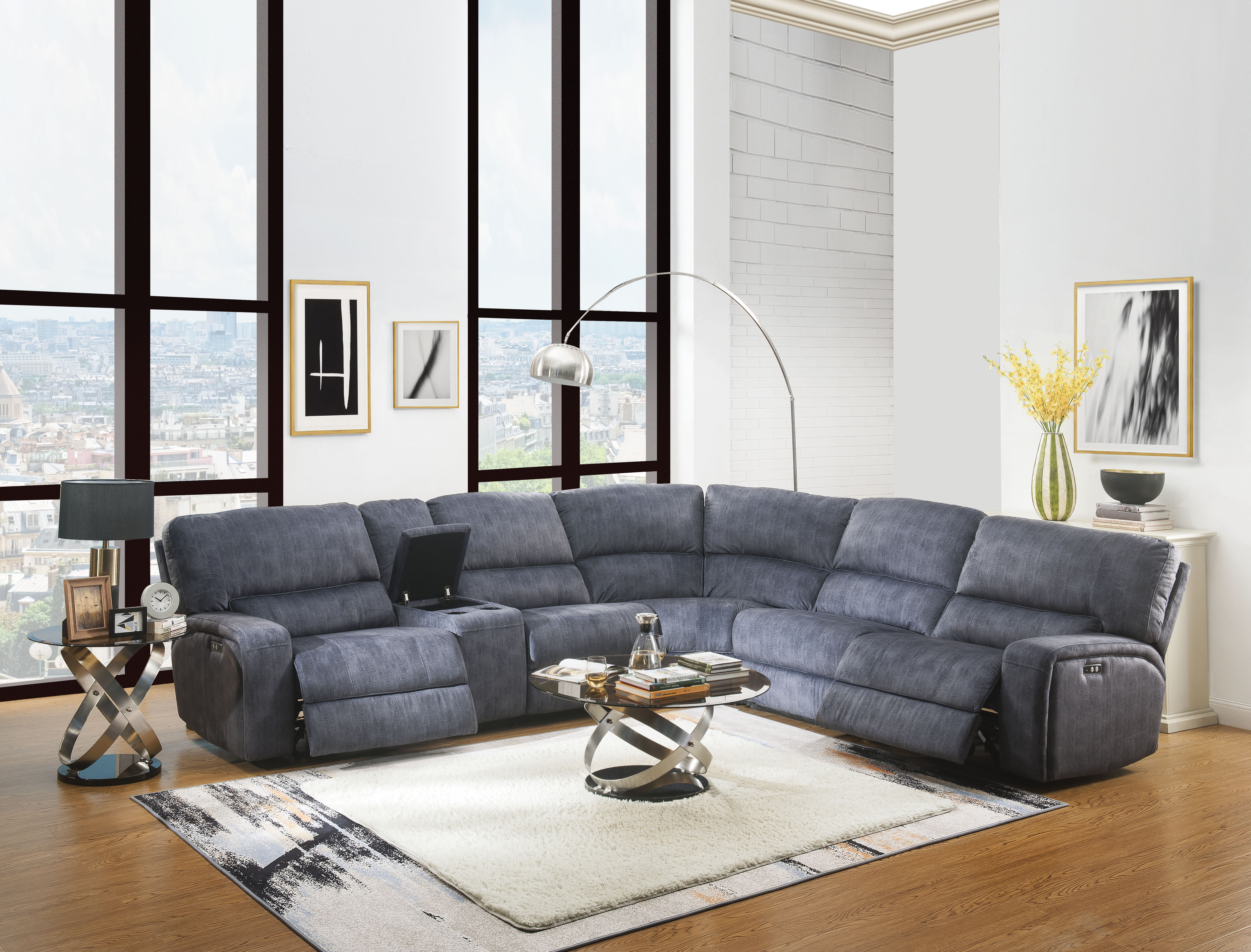 Sectional Sofa (Power Motion)
