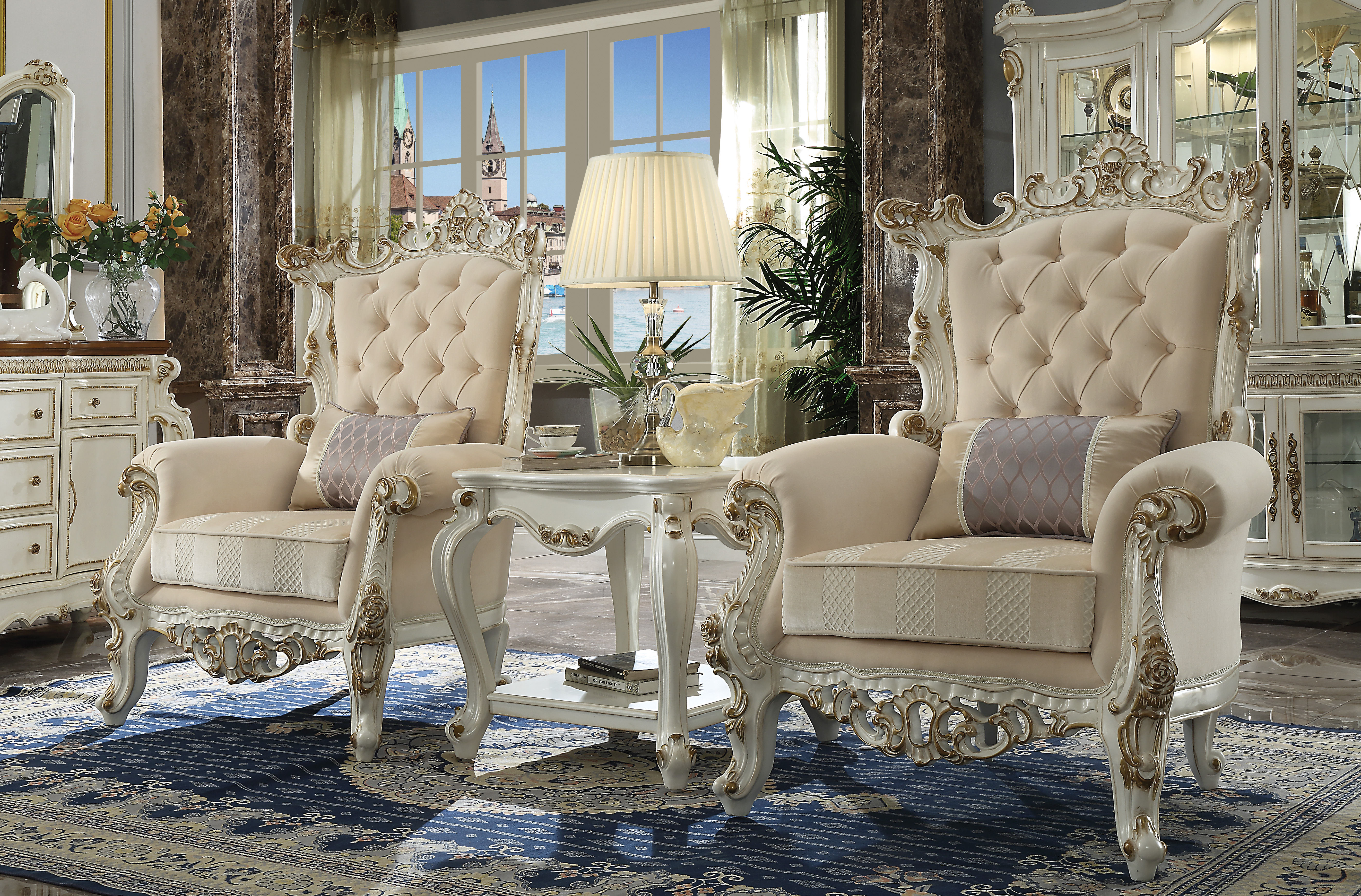 Accent Chair w/1 Pillow