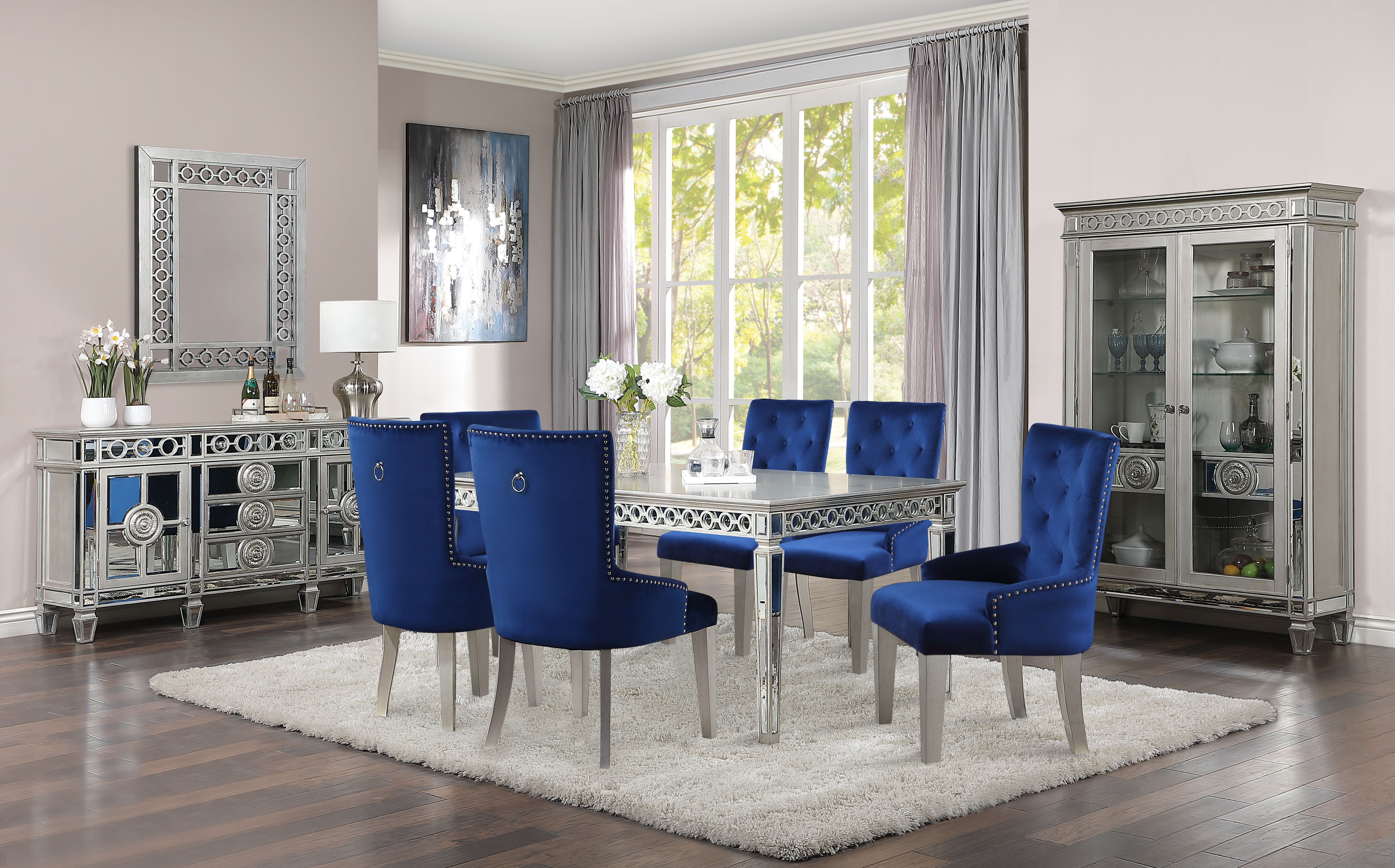 Dining Table (90"L)