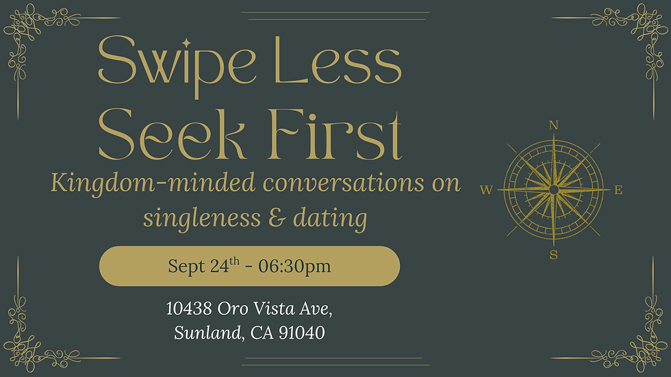 Swipe Less, Seek First