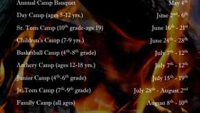 2025 Schedule of Events!